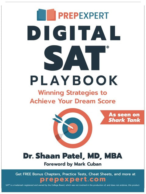 Prep Expert Digital SAT Playbook: Winning Strategies to Achieve Your Dream Score