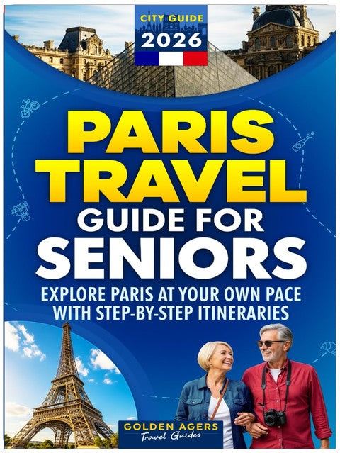 Paris Travel Guide for Seniors: Explore Paris at Your Own Pace with Step-by-Step Itineraries (2026)