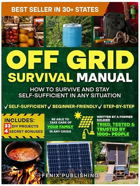 Off Grid Survival Book: Diy Survival Project Book - No Grid Survival Guide