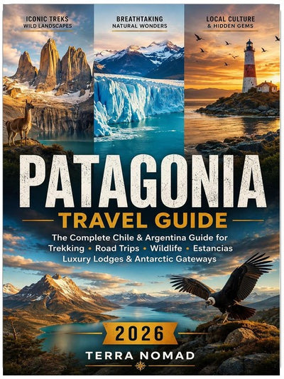 PATAGONIA TRAVEL GUIDE: The Complete Chile & Argentina Guide for Trekking, Road Trips, Wildlife, Estancias, Luxury Lodges & Antarctic Gateways