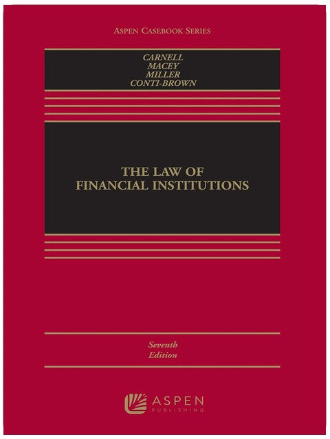 The Law of Financial Institutions [Connected eBook] (Aspen Casebook)