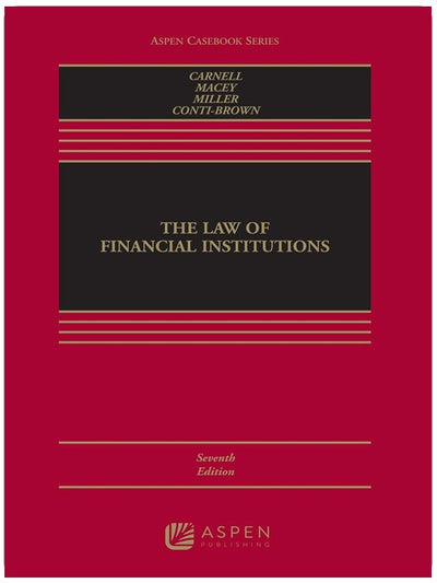 The Law of Financial Institutions [Connected eBook] (Aspen Casebook)