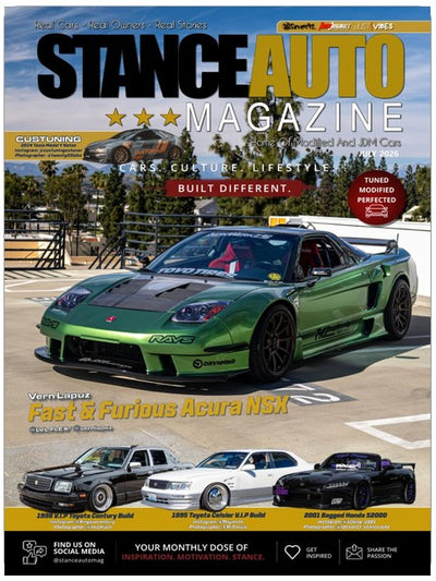 Stance Auto Magazine July 2026: Old School JDM Street Tuners