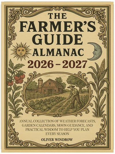 The Farmer’s Guide Almanac 2026–2027: Annual Collection of Weather Forecasts, Garden Calendars, Moon Guidance, and Practical Wisdom to Help You Plan Every Season