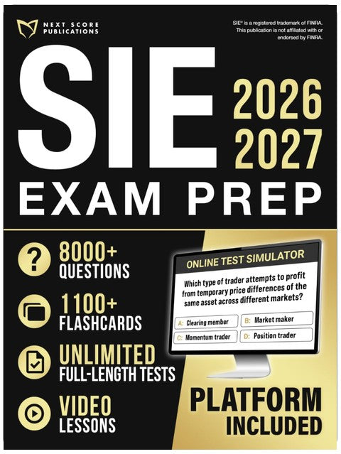 SIE Exam Prep: A Structured Roadmap for the Securities Industry Essentials with Certification-Focused Strategies and Practice Tools
