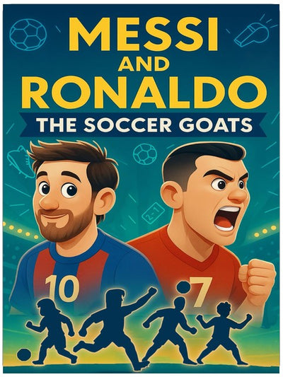 Messi and Ronaldo: The Soccer GOATs: A Kids' Guide to Skills, Spirit, Dreaming Big, and Becoming a True Athlete (Legend in the making)