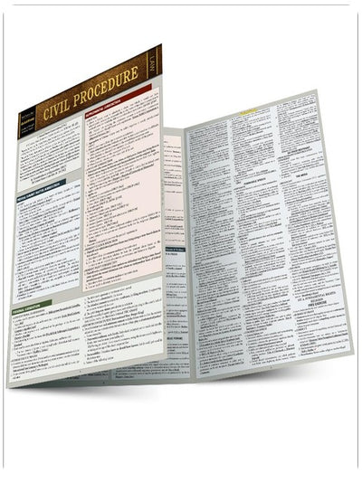 Civil Procedure: QuickStudy Laminated Reference Guide
