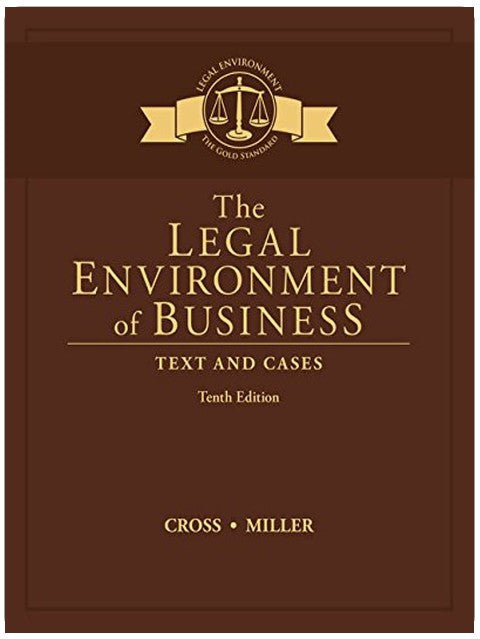 The Legal Environment of Business: Text and Cases (MindTap Course List)