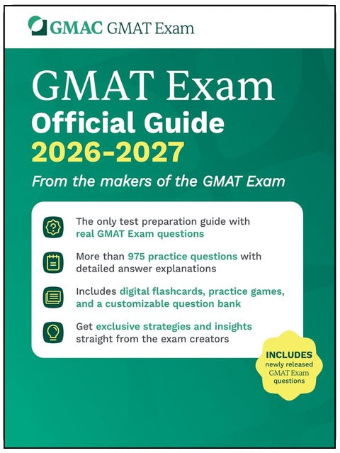 GMAT Official Guide 2026 - 2027: Book + Online Question Bank