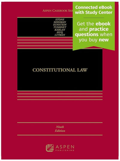 Droit constitutionnel : [Livre numérique connecté avec centre d'étude] (Recueil de jurisprudence Aspen)