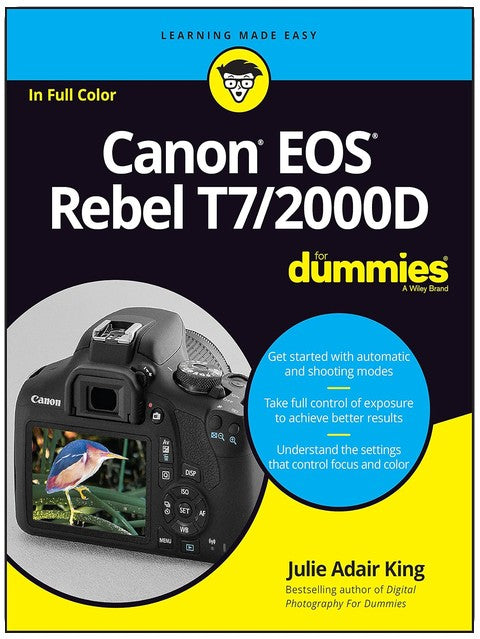Canon EOS Rebel T7/2000D For Dummies (For Dummies (Computer/Tech))