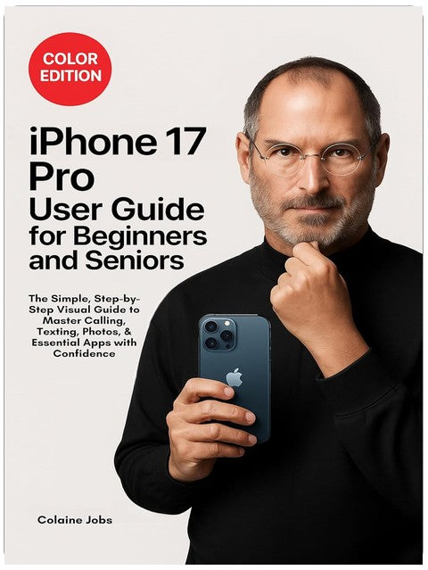iPhone 17 Pro User Guide for Beginners and Seniors: The Simple, Step-by-Step Visual Guide to Master Calling, Texting, Photos, and Essential Apps with Confidence